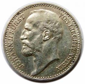 1 korona 1904 Jan II Liechtenstein