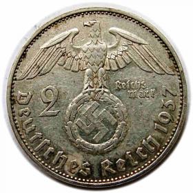 Picture 2 for: 2 marki 1937 F Niemcy Stuttgart