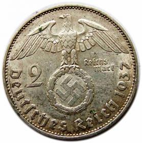 Picture 2 for: 2 marki 1937 J Niemcy Hamburg