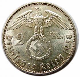 Picture 2 for: 2 marki 1938 E Niemcy Muldenhutten