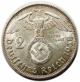 Picture 2 for: 2 marki 1938 J Niemcy Hamburg
