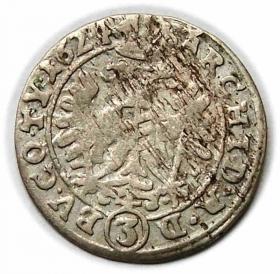 Picture 2 for: 3 kreuzer 1624 Ferdinand II Nysa