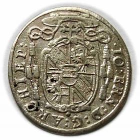 Picture for: 2 kreuzer 1696 Johann Ernst von Thun