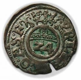 Picture for: Groschen 1617 John George I Christian I August Rudolf Luis Anhalt