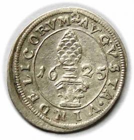 Picture for: 1 kreuzer 1624 Augsburg Germany