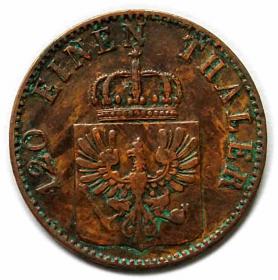 Picture 2 for: 3 fenigi 1824 Wilhelm I Hohenzollern Prusy Berlin