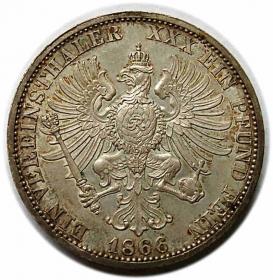 Picture 2 for: Talar 1866 Wilhelm I Hohenzollern Prusy Berlin