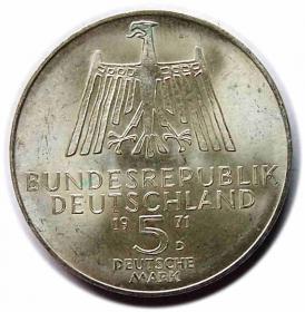 Picture 2 for: 5 marek 1971 D Albrecht Durer Monachium Niemcy