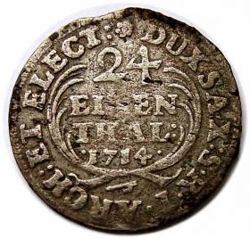 Picture for: 1/24 talara 1714 August II Mocny Drezno