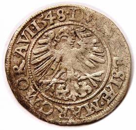 Picture 2 for: Groschen 1548 Ferdinand II Wroclaw