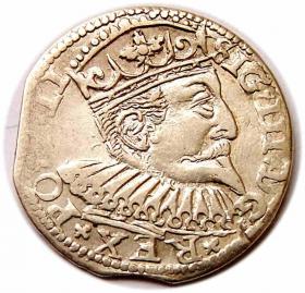 Picture for: 3 groschen 1600 Sigismund III Vasa Riga