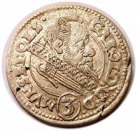 Picture for: 3 kreuzer 1613 Karl II Duchy of Ziebice  Olesnica