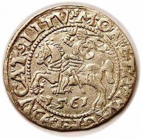 Picture for: Half groschen 1561 Sigismund II Augustus Vilnius