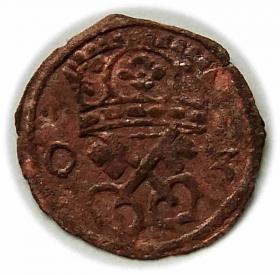 Picture for: Denar 1603 Zygmunt III Waza Poznań