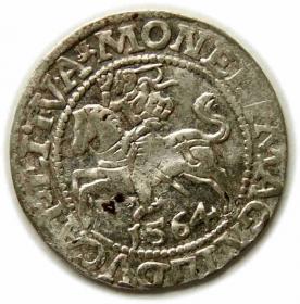 Picture for: Half groschen 1564 Sigismund II Augustus Vilnius