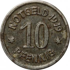Picture for: 10 pfennig 1919 Raciborz / Ratibor