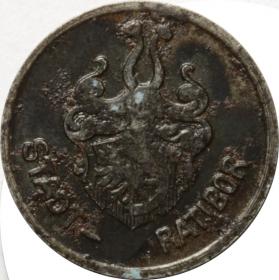 Picture 2 for: 10 pfennig 1919 Raciborz / Ratibor