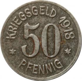 Picture for: 50 pfennig 1918 Raciborz / Ratibor