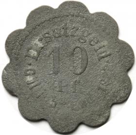 Picture for: 10 pfennig 1922 Szczecin / Stettin