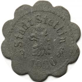 Picture 2 for: 10 pfennig 1922 Szczecin / Stettin