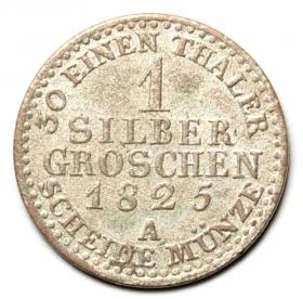 Picture 2 for: 1 silver groschen 1825 Friedrich Wilhelm III Germany Berlin