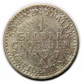Picture 2 for: 1 silver groschen 1837 Friedrich Wilhelm III Germany Berlin