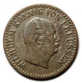 Picture for: 1 silver groschen 1866 Wilhelm II Germany Berlin