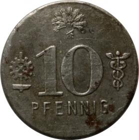 10 pfennig Werne