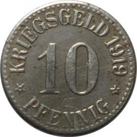 Picture for: 10 pfennig 1919 Cassel