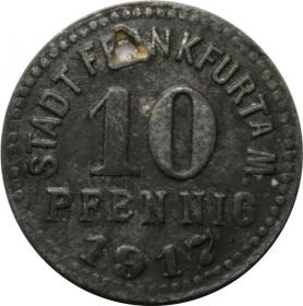 Picture for: 10 pfennig 1917 Frankfurt am Main
