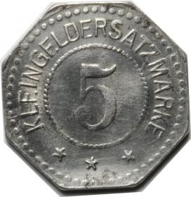 Picture for: 5 pfennig 1917 Germersheim