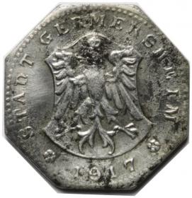 Picture 2 for: 5 pfennig 1917 Germersheim