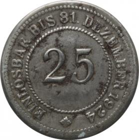Picture for: 25 pfennig 1924 Anhalt