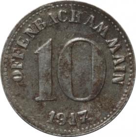 10 pfennig 1917 Offenbach