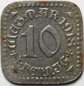 Picture for: 10 pfennig 1918 Weimar