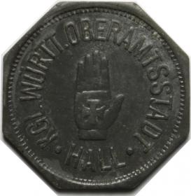 Picture 2 for: 10 pfennig 1917 Hall