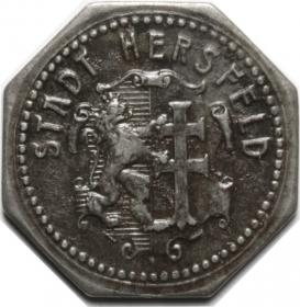 Picture 2 for: 10 pfennig 1918 Hersfeld