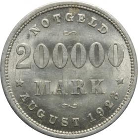 Picture for: 200000 mark 1923 Hamburg