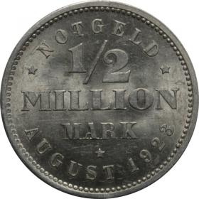 Picture for: 1/2 million marks 1923 Hamburg