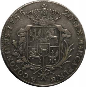 Picture 2 for: 1/2 thaler 1788 Stanislaw August Poniatowski Warsaw