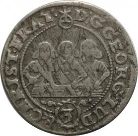 Picture for: 3 kreuzer 1657 George III, Louis IV, Christian Duchy of BrzegLegnicaWolow