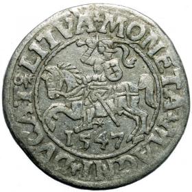 Picture for: Half groschen 1547 Sigismund II Augustus Vilnius