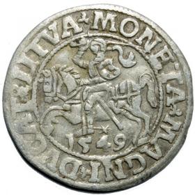 Picture for: Half groschen 1549 Sigismund II Augustus Vilnius