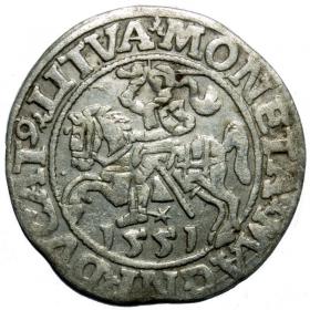 Picture for: Half groschen 1551 Sigismund II Augustus Vilnius