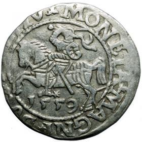 Picture for: Half groschen 1559 Sigismund II Augustus Vilnius