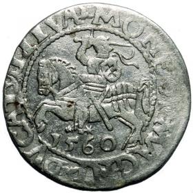 Picture for: Half groschen 1560 Sigismund II Augustus Vilnius