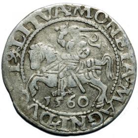Picture for: Half groschen 1560 Sigismund II Augustus Vilnius