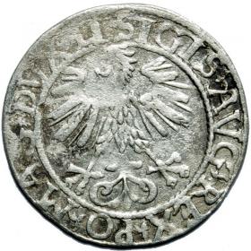 Picture 2 for: Half groschen 1561 Sigismund II Augustus Vilnius