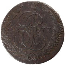 Picture for: 5 kopeks 1777 Catherine the Great Russia Yekaterinburg