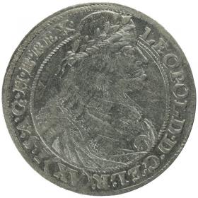 15 kreuzer 1663 Leopold I Wroclaw